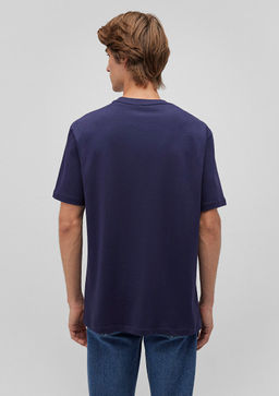 Mavi Pro Logo Bask?l? Lacivert Tisort  фото 4