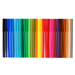 Фломастеры 30 цветов 1.8 мм Centropen 7790 «Пингвины», пластиковый конверт, линия 1.0 мм