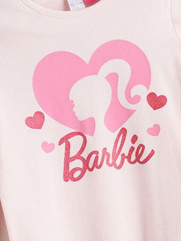 Barbie Lisansl? Uzun Kollu K?z ?ocuk Ti??rt