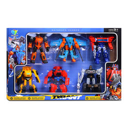 Робот трансформирующийся в машины, в коробке