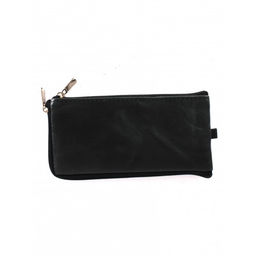 Футляр для ключей Croco-кл-501 (на молнии) натуральная кожа черный пулла-ап (254) 264566  фото 2