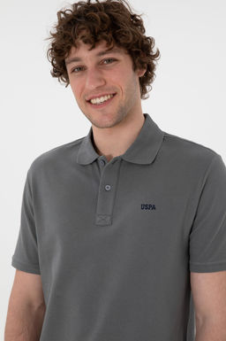 Erkek Gri Basic Ti__rt Sepette S_rpriz _ndirim - U.s. polo assn фото 3