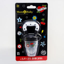 Ниблер для прикорма Rock baby, с силиконовой сеточкой, M&B