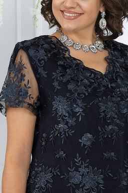 Платье Ninele 7431-Р темно-синий - Mira fashion фото 1427