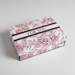 Коробка подарочная складная, упаковка, «Для тебя», 30 х 20 х 9 см