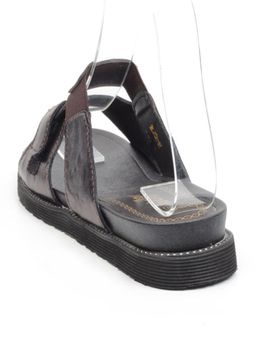 08-K25-P BLACK Сандалии женские (натуральная кожа) - Фабричный китай фото 6