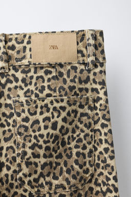 JEANS MARINE ANIMAL PRINT / Marr?n - Zara фото 5