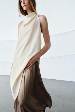 ZW COLLECTION ASYMMETRIC TOP - Zara фото 9