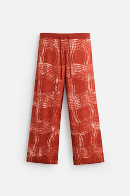 GRAPHIC PRINT KNIT TROUSERS  OTIS KWAME KYE QUAICOE - Zara фото 6