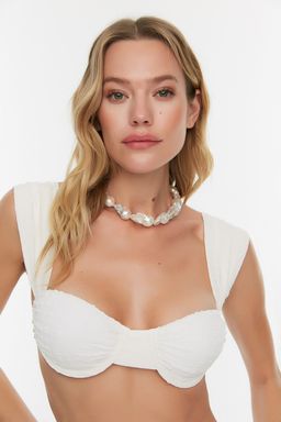 TRENDYOLMILLA Haki Balkonet Bikini Ustu TBESS21BU0161  фото 7