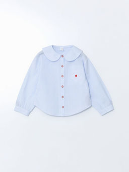 Bebe Yaka ?izgili K?z ?ocuk G?mlek