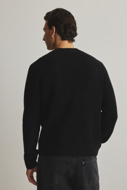 Jersey en punto acanalado de lana Regular Fit - H&m фото 5