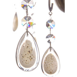 Люстра подвесная в стиле барокко "Biscotti" 8*40Вт Е14 6-MDG5932/8AB