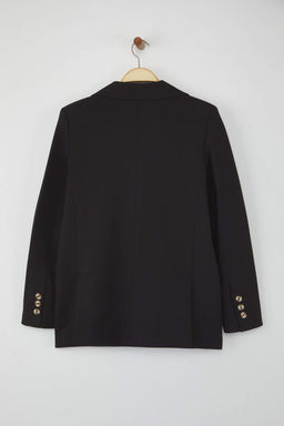 TRENDYOLMILLA Limited Edition Vizon Regular Astarl? Dokuma Blazer Ceket TWOAW23BC00132 фото 13