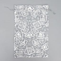 Цена за 20 шт. Мешочек подарочный органза Хорошего НГ, 20 х 30 см +/- 1.5 см - Дарите счастье фото 5