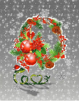 Полотенце вафельное рогожка Подарки р.45*60 - Domtrik фото 4