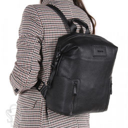 Рюкзак женский 69160 black Velina Fabbiano-Safenta/30 в Новосибирске