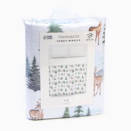 Покрывало Этель евро Forest miracle, 230х210 см, микрофибра  фото 4