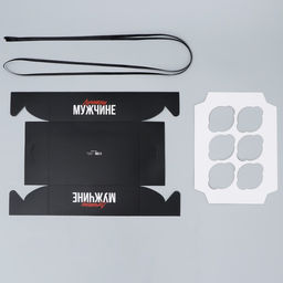 Цена за 5 шт. Коробка для капкейка, кондитерская упаковка, 6 ячеек Самый Лучший, 23?16?7.5 см