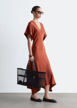 Maxivestido con escote en pico - H&m фото 6