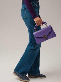 Сумка Azaro 30693 фиолетовый цветок