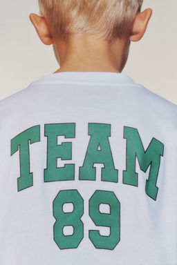 JOGGING T-SHIRT WITH LABEL - Zara фото 5