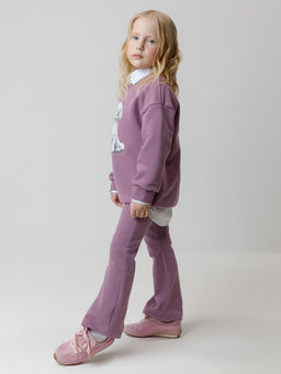 КР 400871/лиловый 3220 к649 брюки для дев