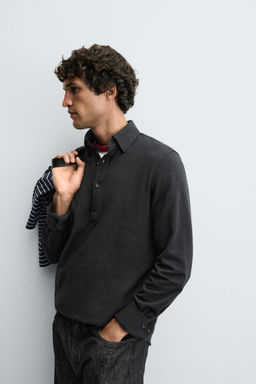 SOFT COTTON POLO SHIRT - Zara фото 5