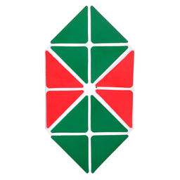 Развивающая игра «Квадрат Воскобовича», 2 цвета