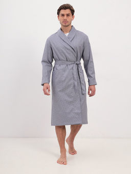 Халат муж. GREG GH-170-3519-серый