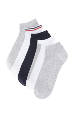 Мужские серые меланжевые носки Неожиданная скидка в корзине