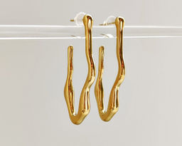 Серьги из стали