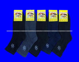 Цена за 5 пар. 5 ПАР - ЮстаТекс носки подростковые 3с13 махровый след для мальчиков