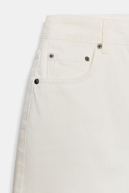 ZW COLLECTION FRAYED DENIM BERMUDA SHORTS - Zara фото 14