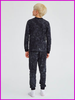 Пижама "Император",мокрый асфальт