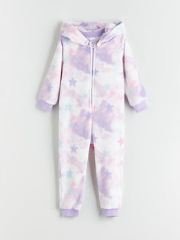 Kap??onlu Pel?? K?z ?ocuk Uyku Tulumu