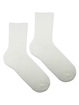 Носки р.35-40 Шерстяные Пух Белые - Krumpy фото 4