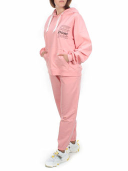 Y315 PEACH Спортивный костюм женский (100% хлопок) - Фабричный китай фото 3