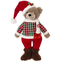 Игрушка набивная "Медвежонок", L21 W18 H46 см, 2в.