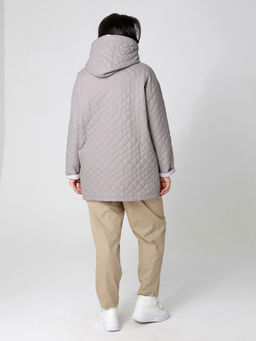 25128 Куртка серо-бежевый - Dizzyway фото 3