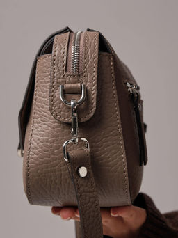 Женская сумка кросс-боди Azaro 3684 тауп соло