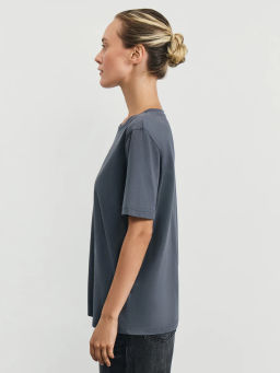 Базовая футболка из хлопка / Zarina  фото 4