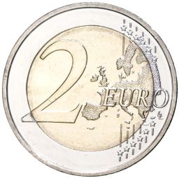 2 евро 2022 года F Германия  Тюрингия, Замок Вартбург