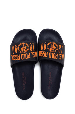Мужские оранжевые тапочки - U.s. polo assn фото 6