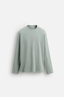 BASIC SLIM FIT T-SHIRT - Zara фото 39