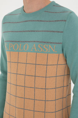 U. S. Polo Assn / Мужской песочный свитер - U.s. polo assn фото 14