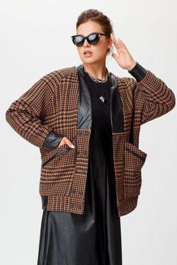 Кардиган SOVA 11187 коричневый