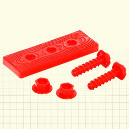 Набор детских инструментов в чемодане Верстачок цвет МИКС - Simaland фото 11