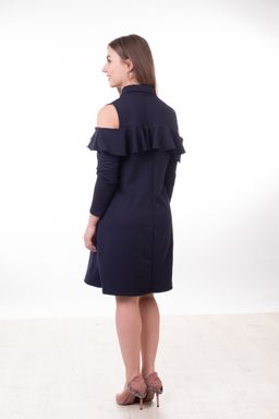 Платье Орхидеят. синий - Марлен фото 3