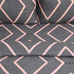 Постельное бельё 2 сп Экономь и Я Geometry, 173х215см, 175х214см, 50х70см-2шт, микрофибра, 60г/м2  фото 2